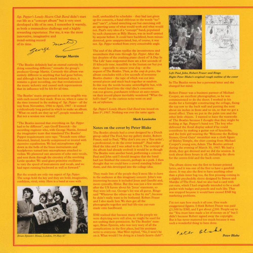The Beatles - Sgt. Pepper's Lonely Hearts Club Band (LP)