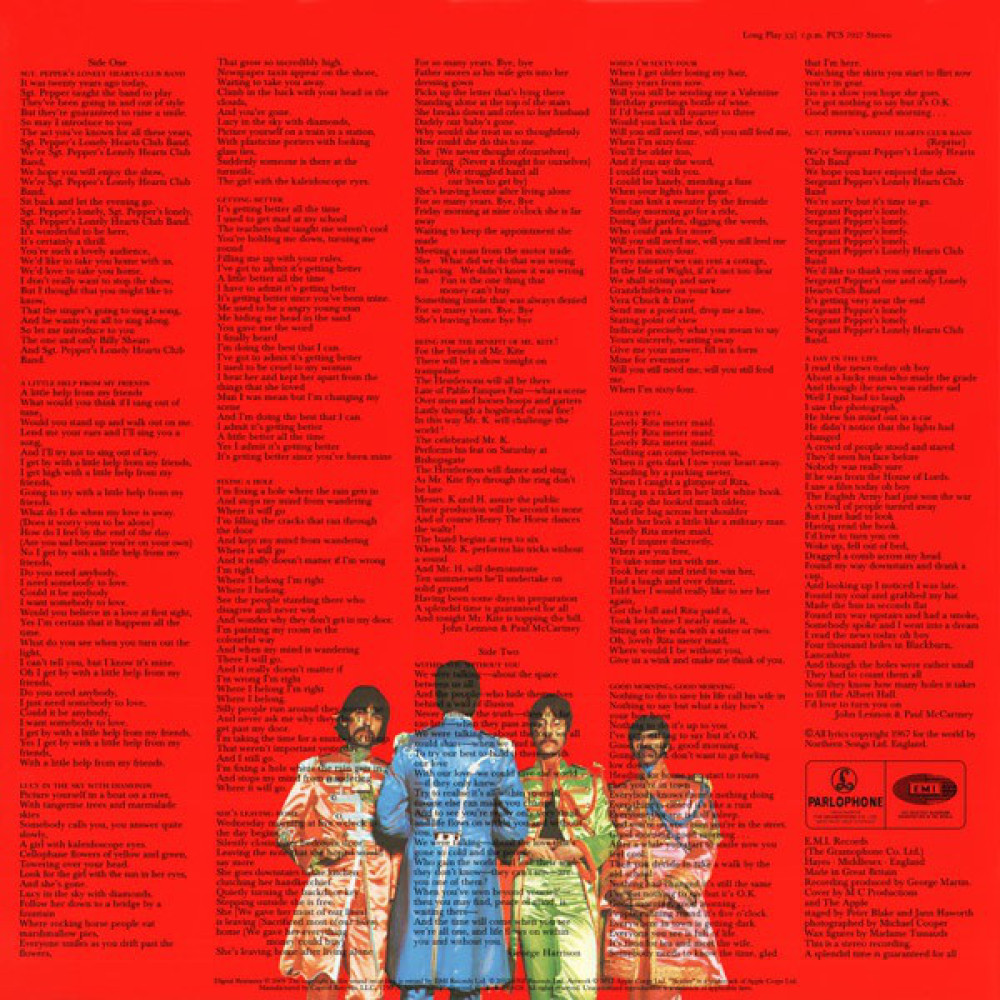 The Beatles - Sgt. Pepper's Lonely Hearts Club Band (LP)