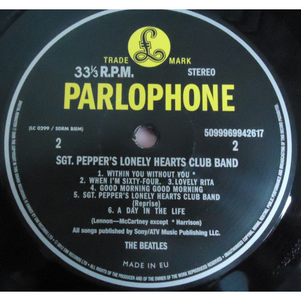 The Beatles - Sgt. Pepper's Lonely Hearts Club Band (LP)