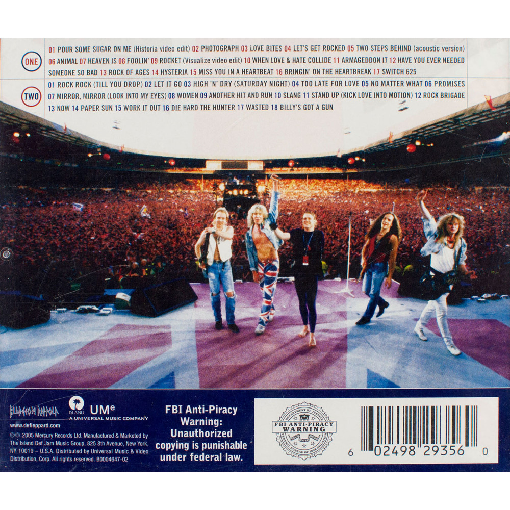 Def Leppard, Rock Of Ages The Definitive Collection (2 CD) (Used)
