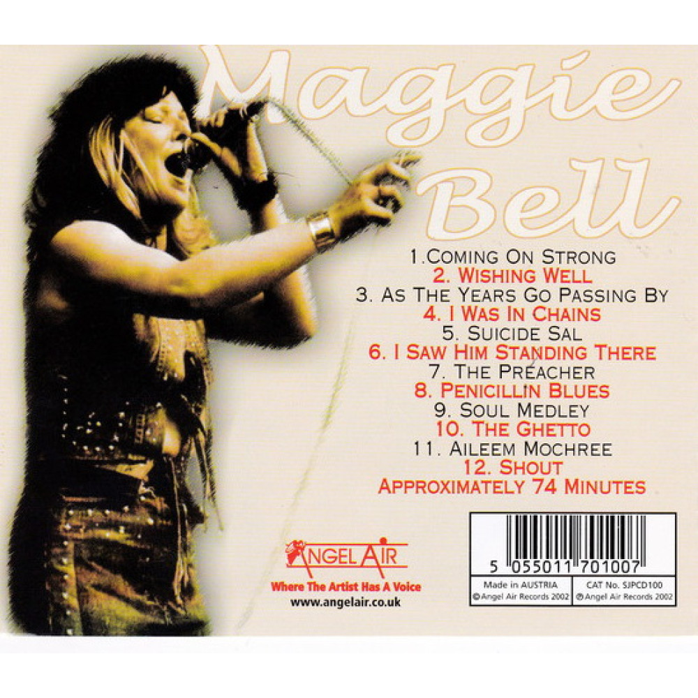 Maggie Bell, Live At The Rainbow 1974