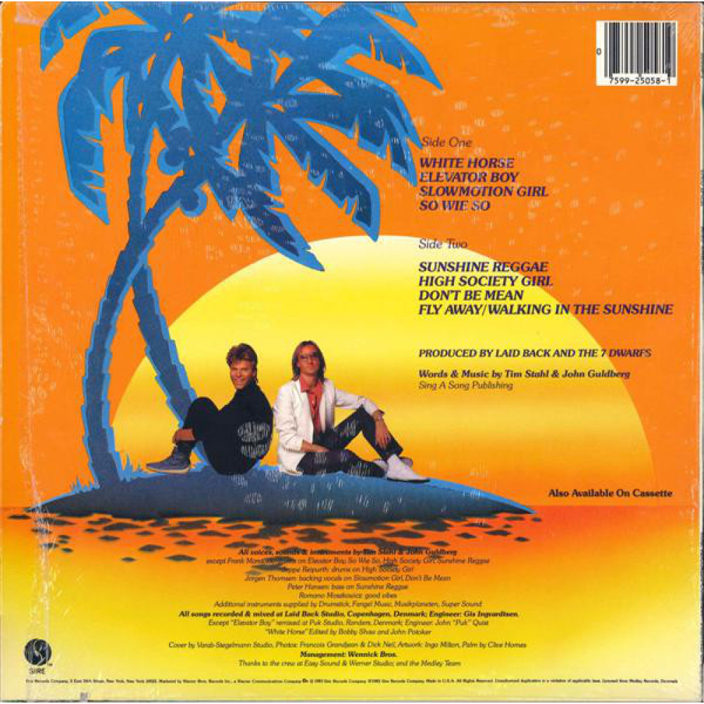 Laid Back, ...keep Smiling (Canada) (LP)