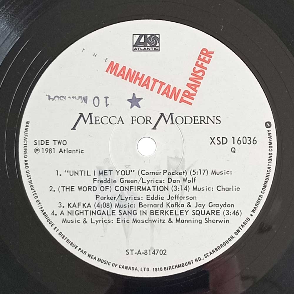 Manhattan Transfer - Mecca For Moderns (LP)