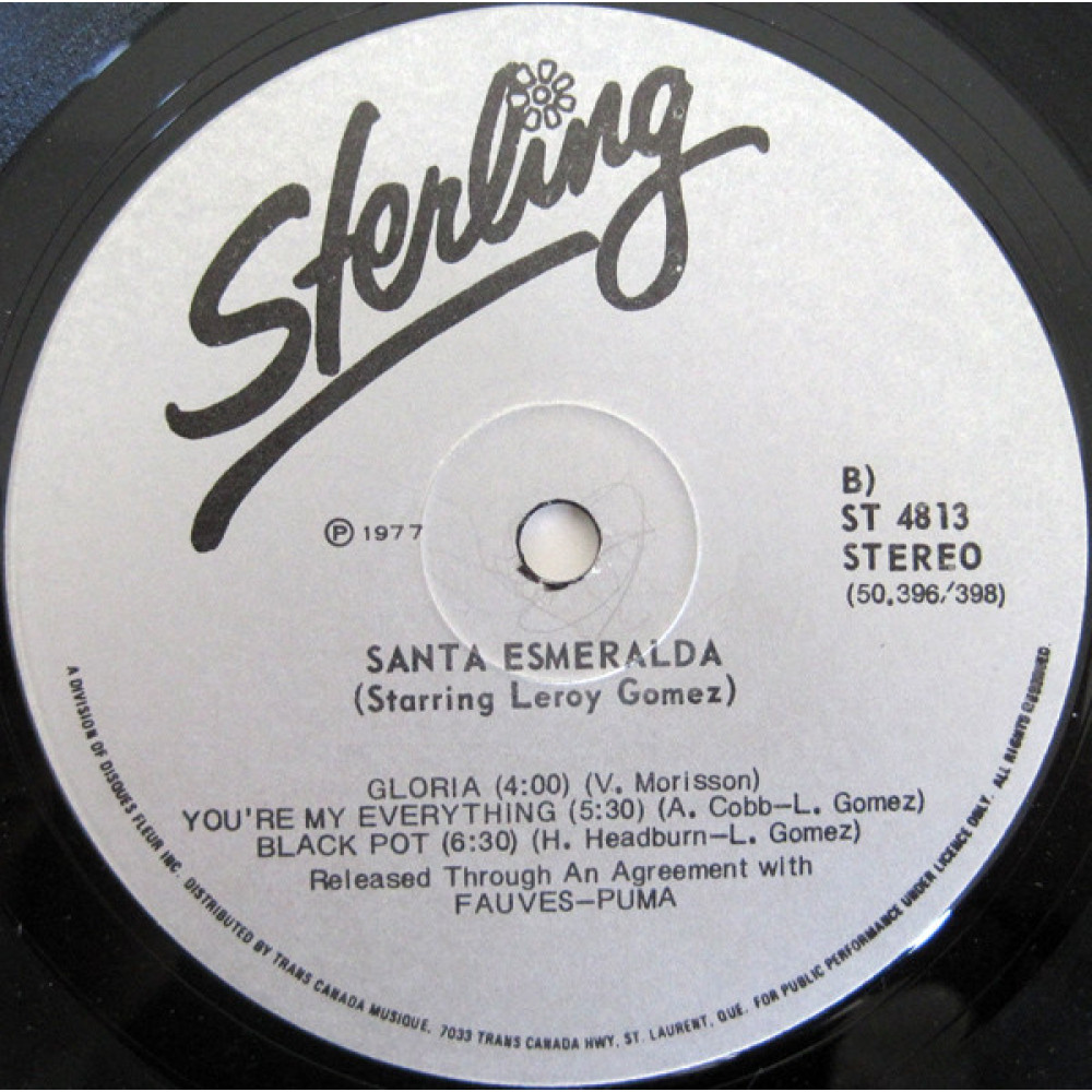 Santa Esmeralda, Don't Let Me Be Misunderstood (Canada) (LP)