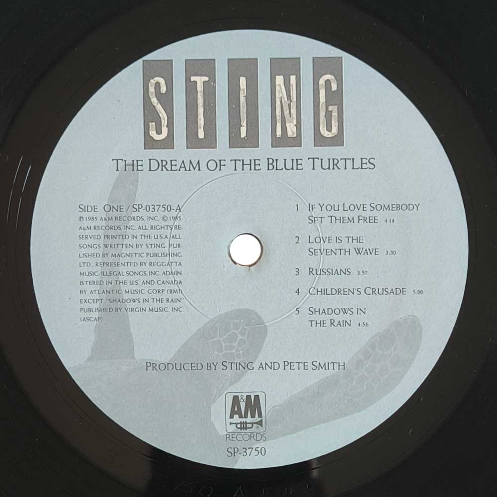 Sting - The Dream Of The Blue Turtles  (LP)