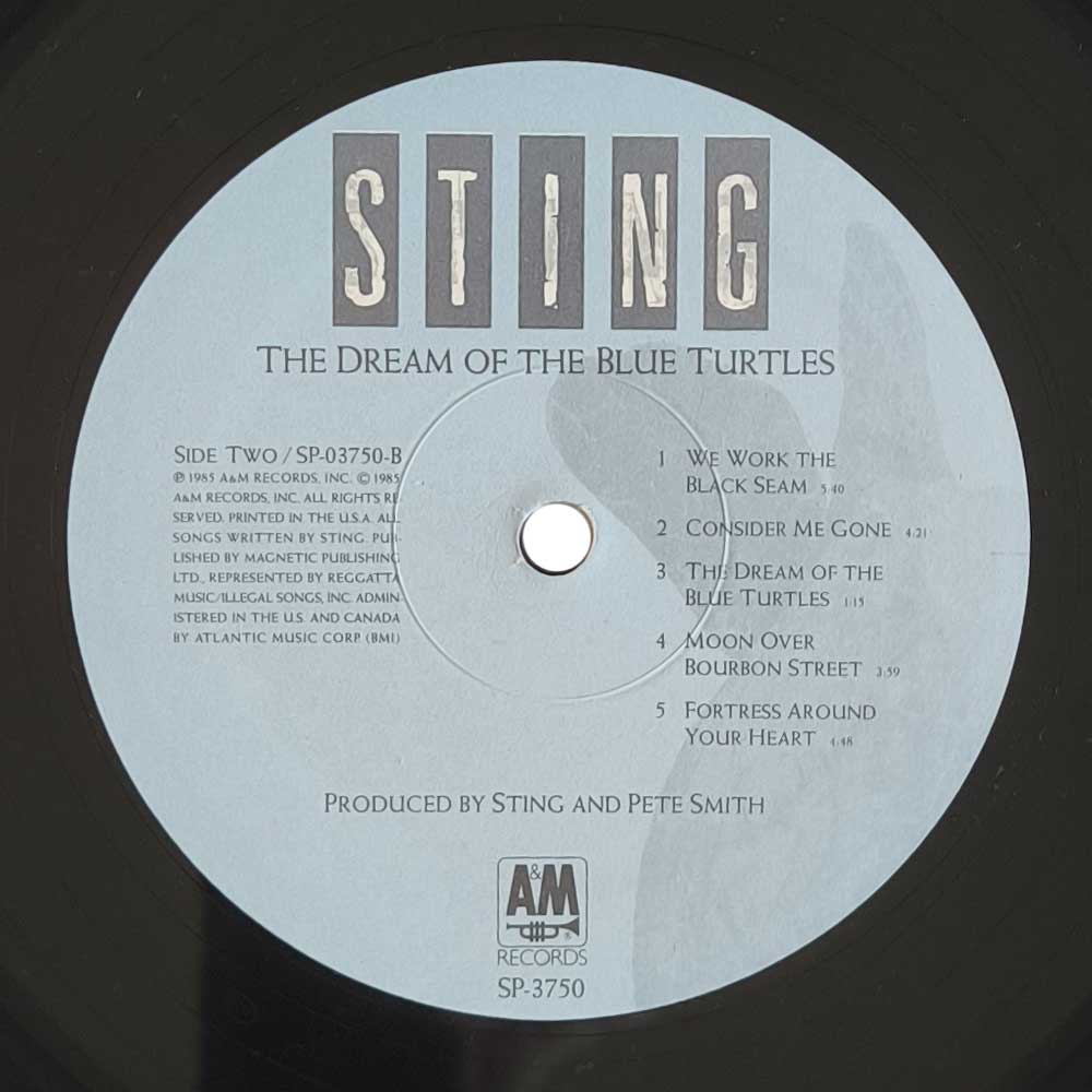 Sting - The Dream Of The Blue Turtles  (LP)