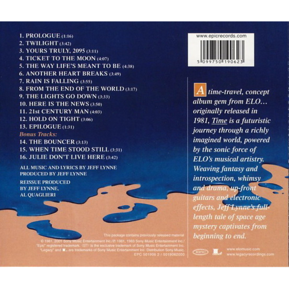 ELO (Electric Light Orchestra) - Time (CD)