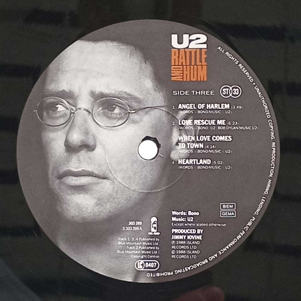 U2 - Rattle And Hum (G/F) (2LP)