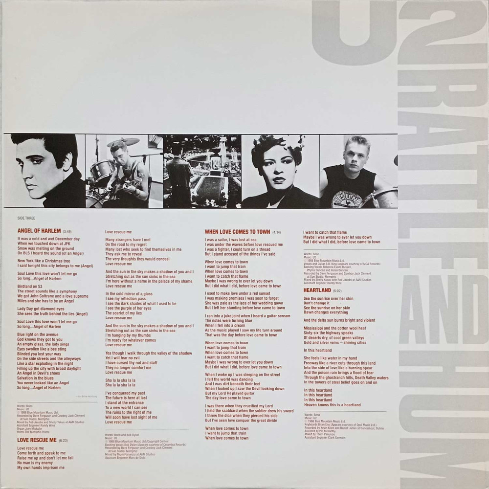 U2 - Rattle And Hum (G/F) (2LP)