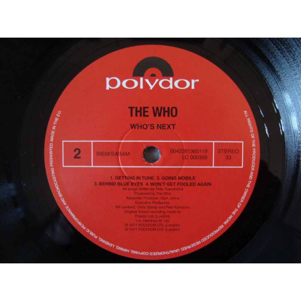 The Who, Who`s Next (LP)