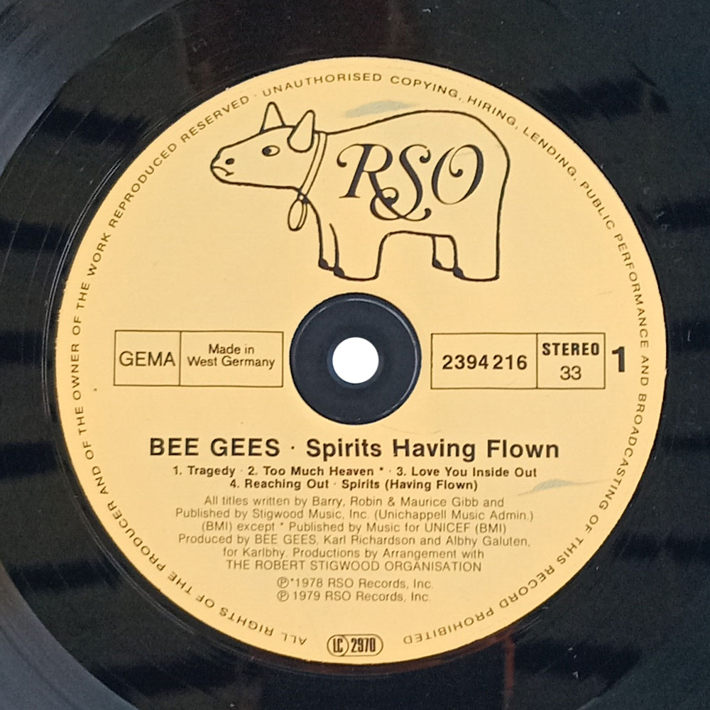 Bee Gees - Spirits Having Flown (LP)