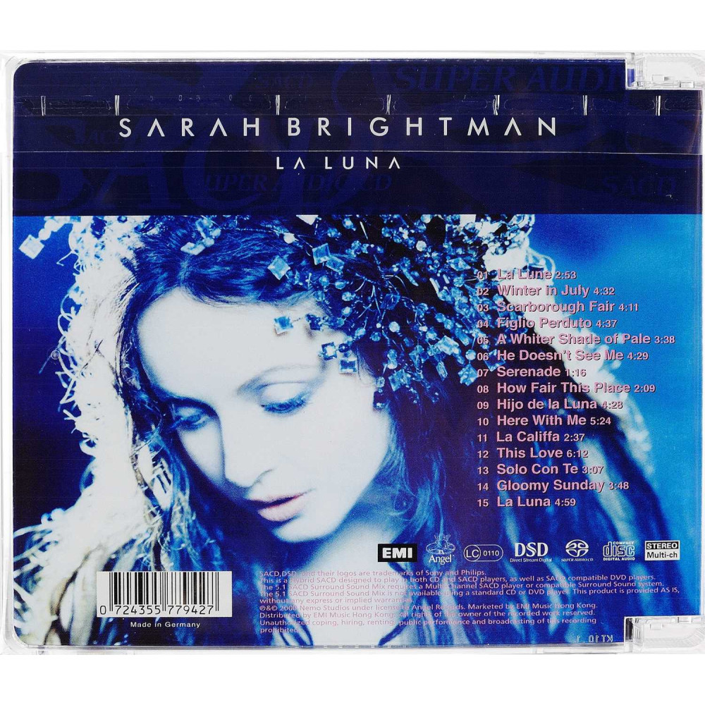 Sarah Brightman - La Luna (Hybrid SACD)