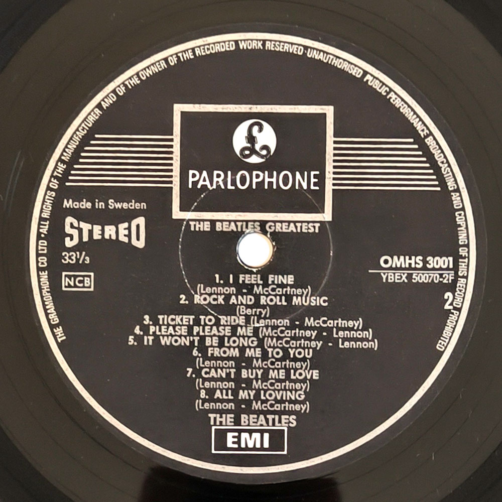 The Beatles - Beatles` Greatest (LP)
