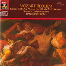 Mozart - Daniel Barenboim - Chœur Et Orchestre De Paris – Requiem - K.626 (CD) Mozart - Daniel Barenboim - Chœur Et Orchestre De Paris – Requiem - K.626 (CD)