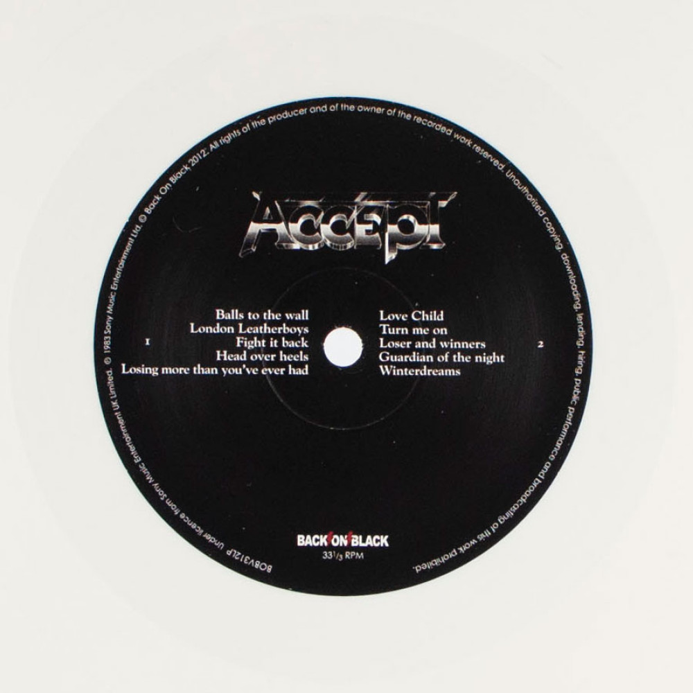 Accept - Balls To The Wall | Limited Edition Coloured Vinyl (LP)