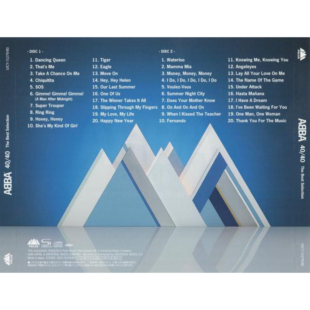 ABBA - 40/40 The Best Selection (2 CD)