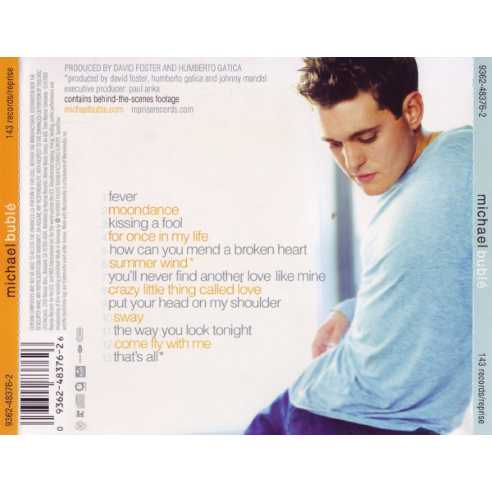 Michael Buble, Crazy Love (CD+DVD)