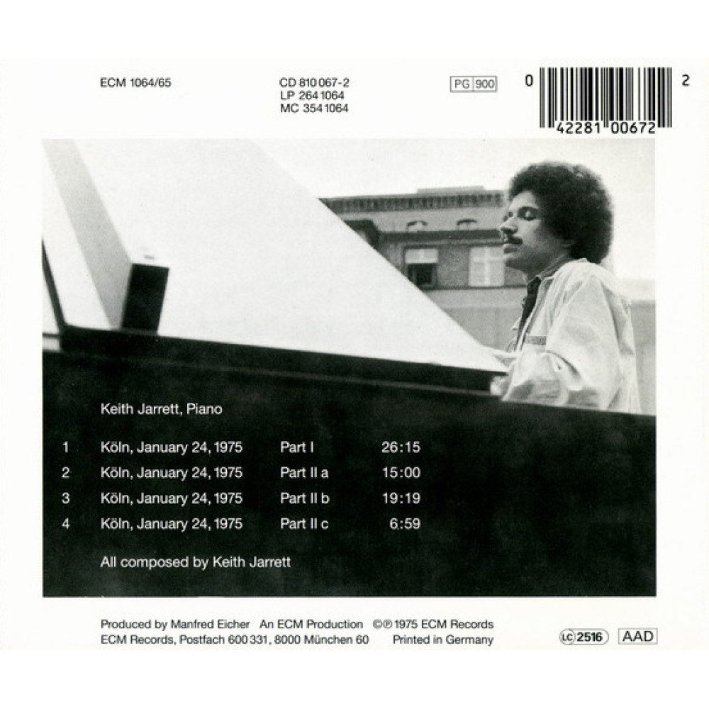 Keith Jarrett - The Köln Concert (CD)