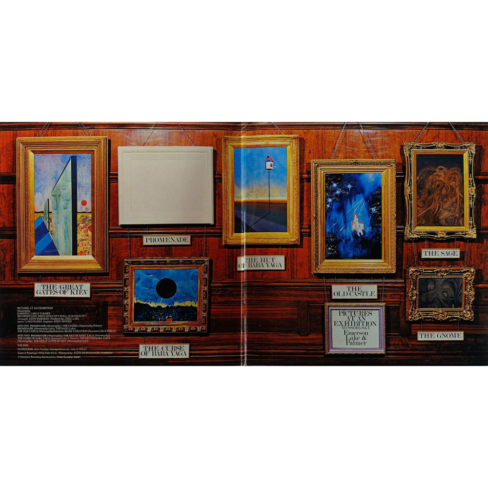Emerson, Lake & Palmer, Pictures At An Exhibition (LP)
