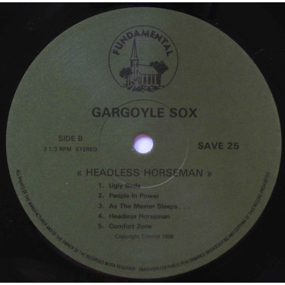 Gargoyle Sox, Headless Horseman (LP)