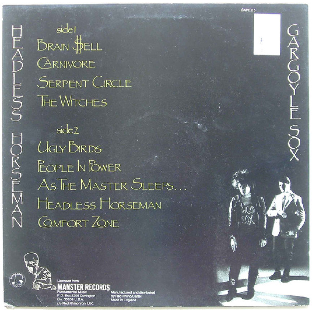 Gargoyle Sox, Headless Horseman (LP)