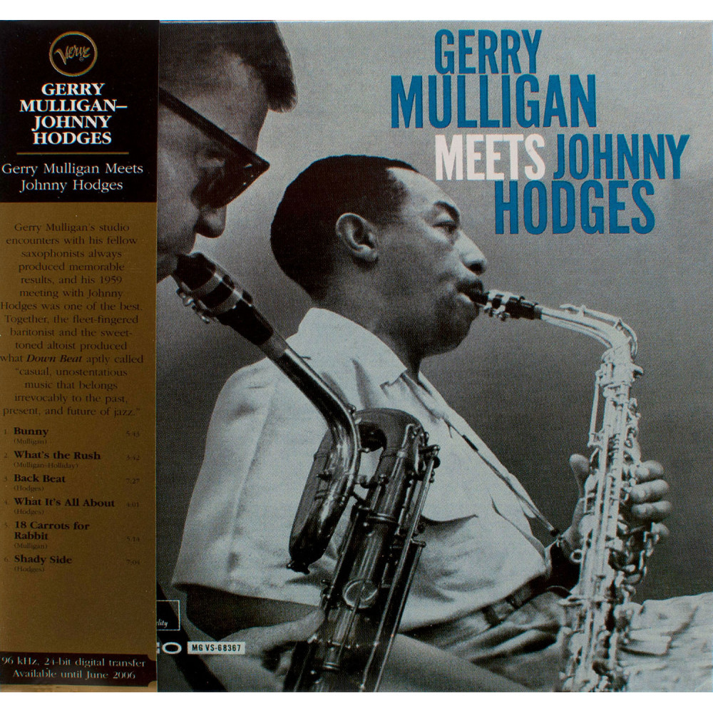 Gerry Mulligan / Johnny Hodges - Gerry Mulligan Meets Johnny Hodges (CD)