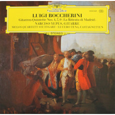 Luigi Boccherini - Narciso Yepes ∙ Melos Quartett – Guitar Quintets Nos. 4, 7, 9 «La Ritirata Di Madrid» (CD) Luigi Boccherini - Narciso Yepes ∙ Melos Quartett – Guitar Quintets Nos. 4, 7, 9 «La Ritirata Di Madrid» (CD)