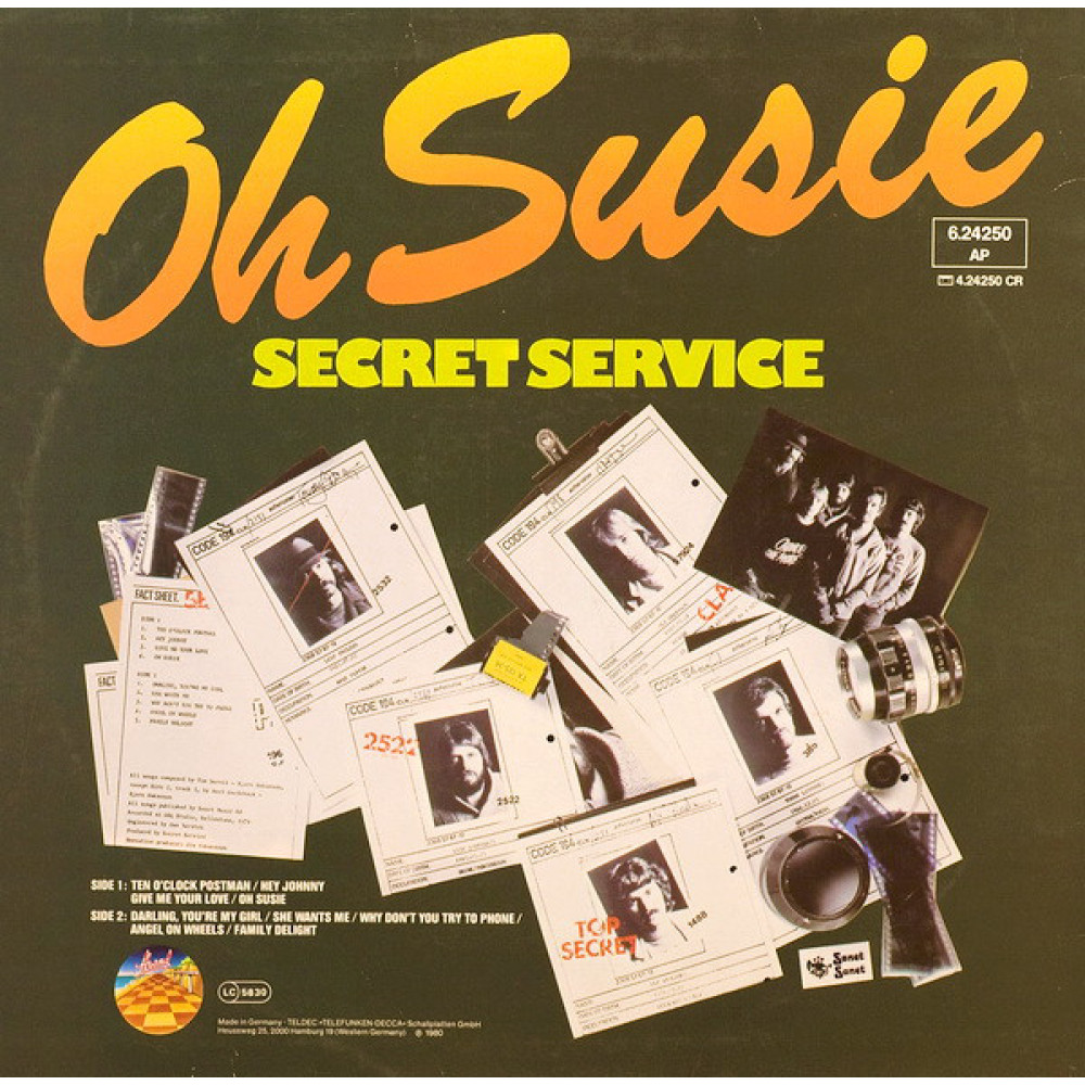 Secret Service, Oh Susie (Original) (LP)