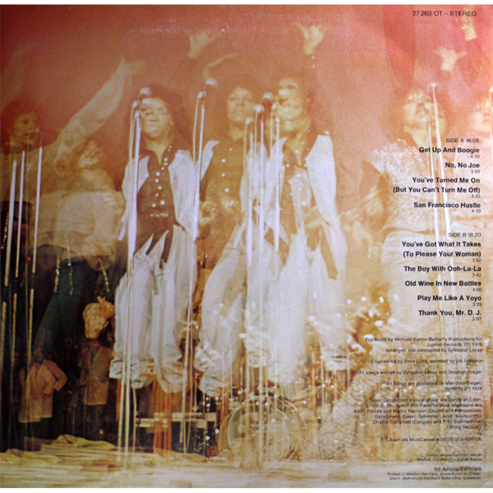Silver Convention, Get Up And Boogie (Original) (LP)