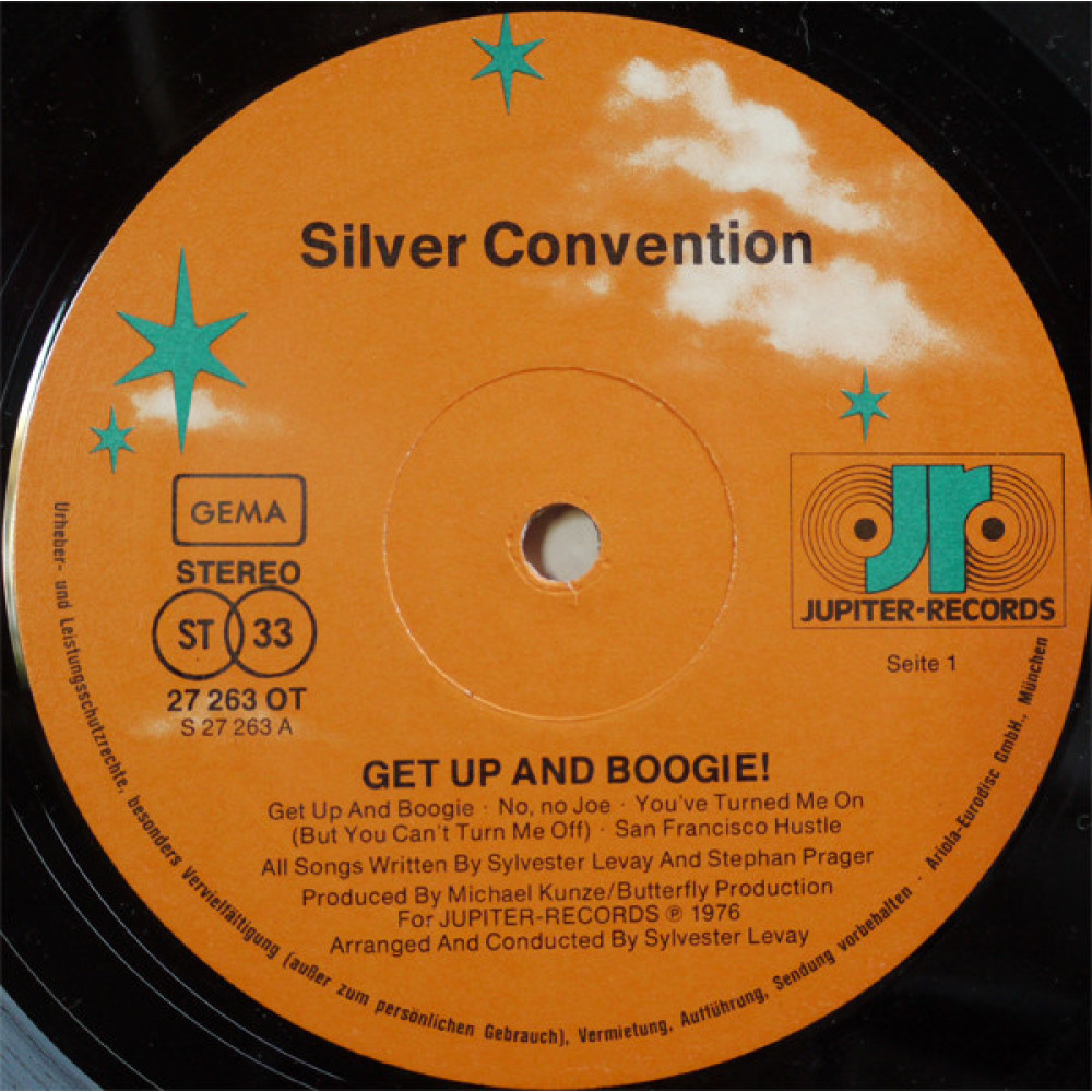 Silver Convention, Get Up And Boogie (Original) (LP)