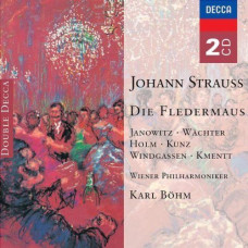 Strauss, Die Fledermaus (Wiener Philharmoniker -Karl Bohm) (1972) (2 CD)