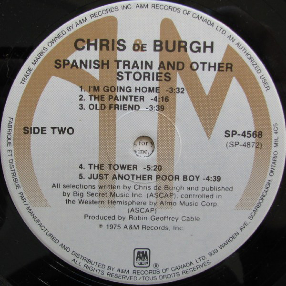Chris de Burgh - Spanish Train & Other Stories (LP)