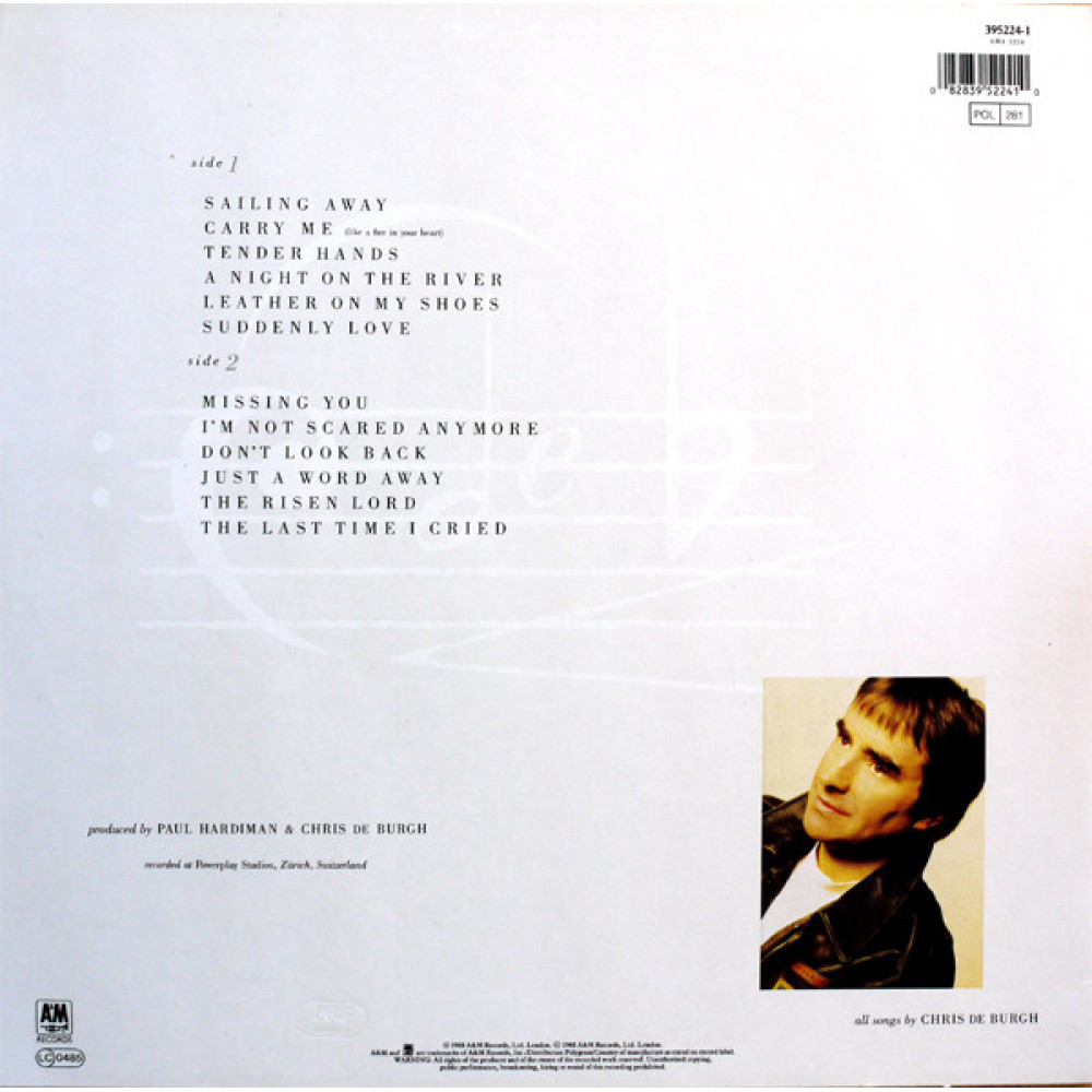 Chris de Burgh, Flying Colours (LP)