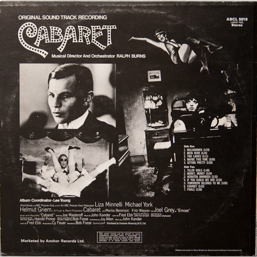 Various - Cabaret - Original Soundtrack Recording (LP)