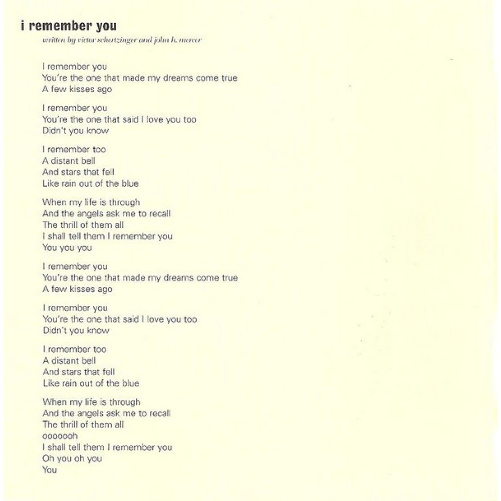 George Michael, Songs From The Last Century