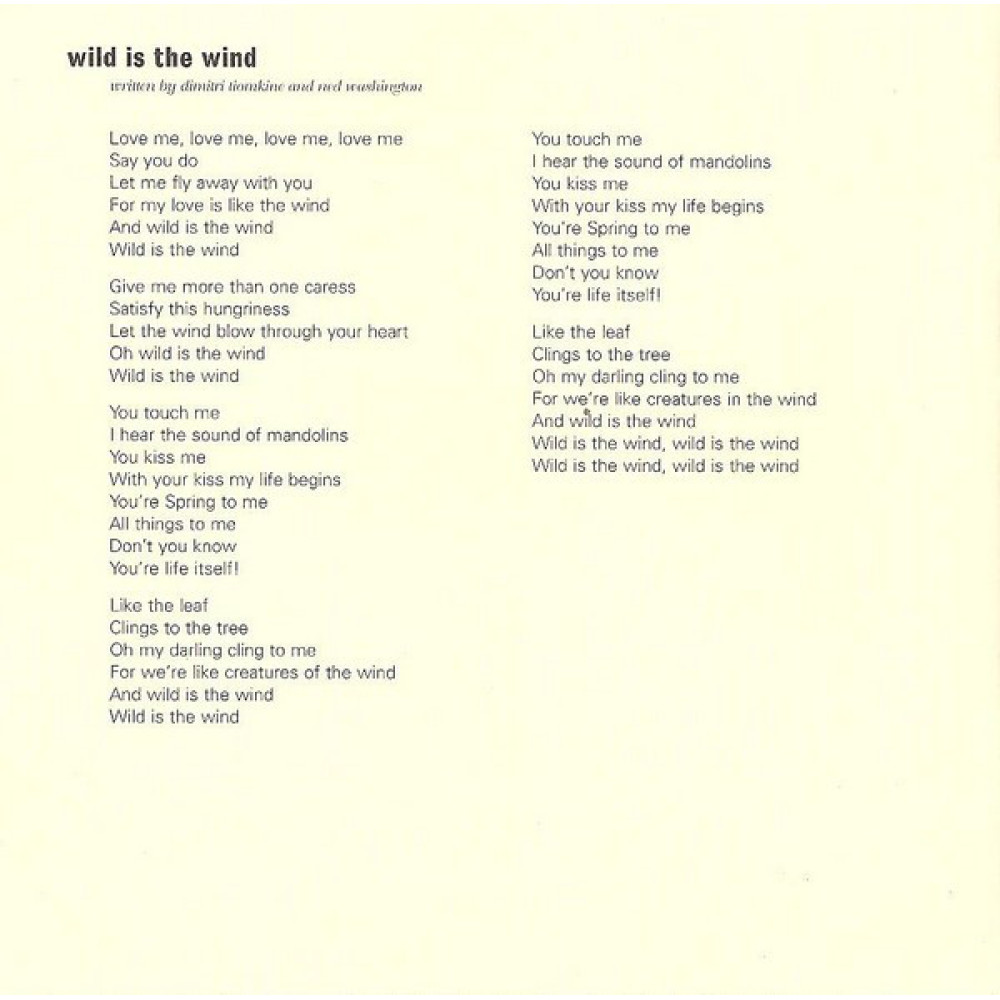 George Michael, Songs From The Last Century