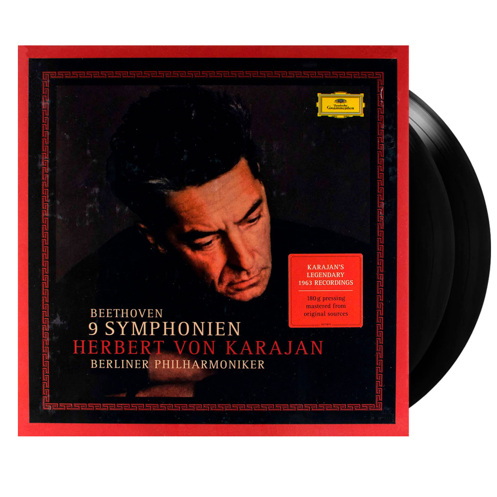 Beethoven / Herbert Von Karajan - Berliner Philharmoniker – 9 Symphonien Box Set (8 LP)