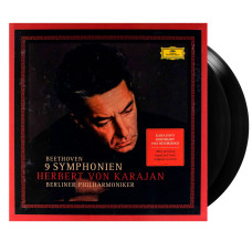 Beethoven, The 9 Symphonies (Karajan`s Legendary 1963 Recordings) (Berliner Philharmoniker, Herbert Von Karajan) (8 LP Box Set)