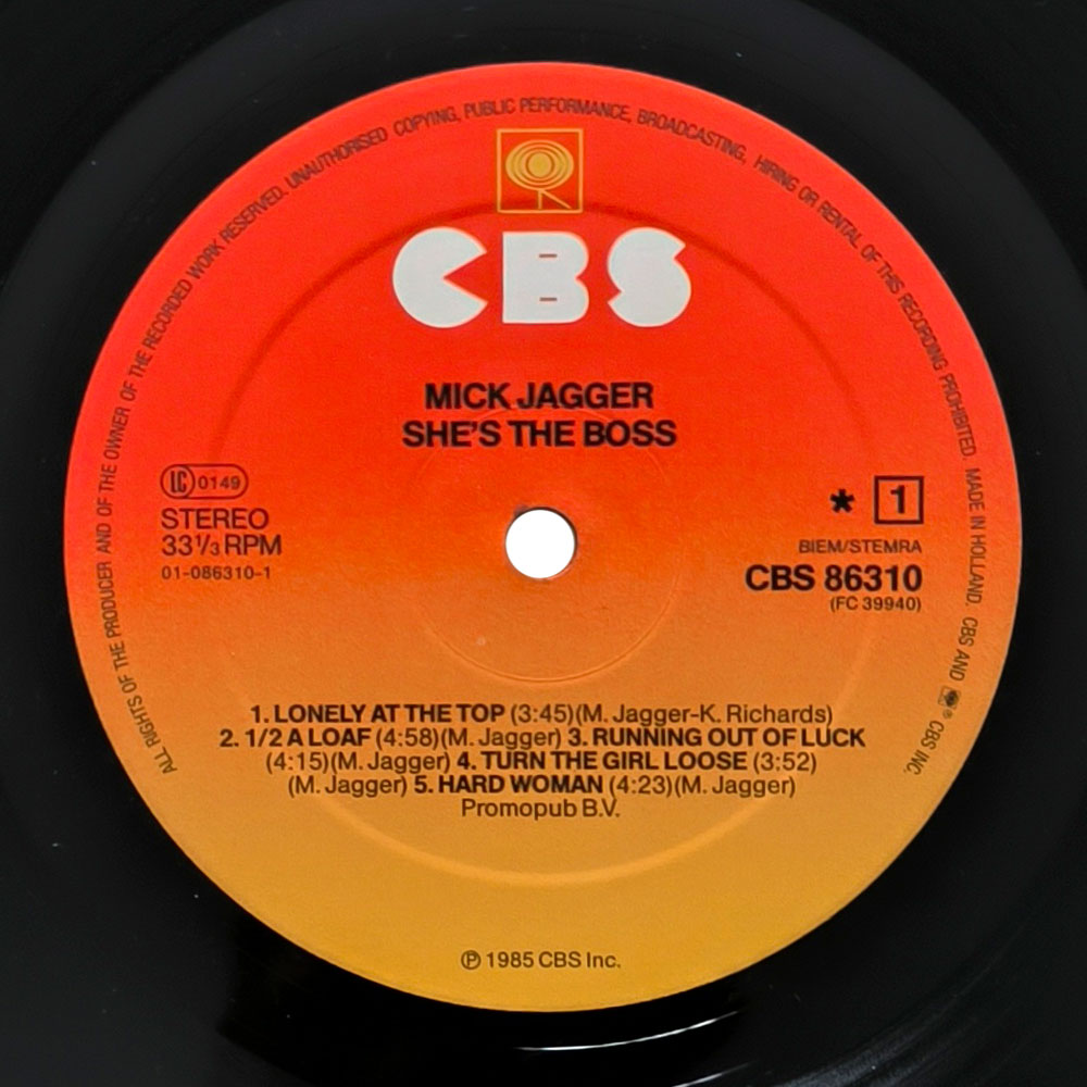 Mick Jagger - She's The Boss (LP)