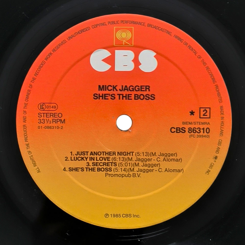 Mick Jagger - She's The Boss (LP)
