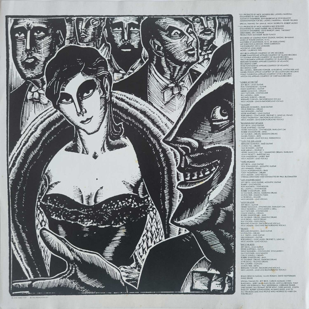 Mick Jagger - She's The Boss (LP)