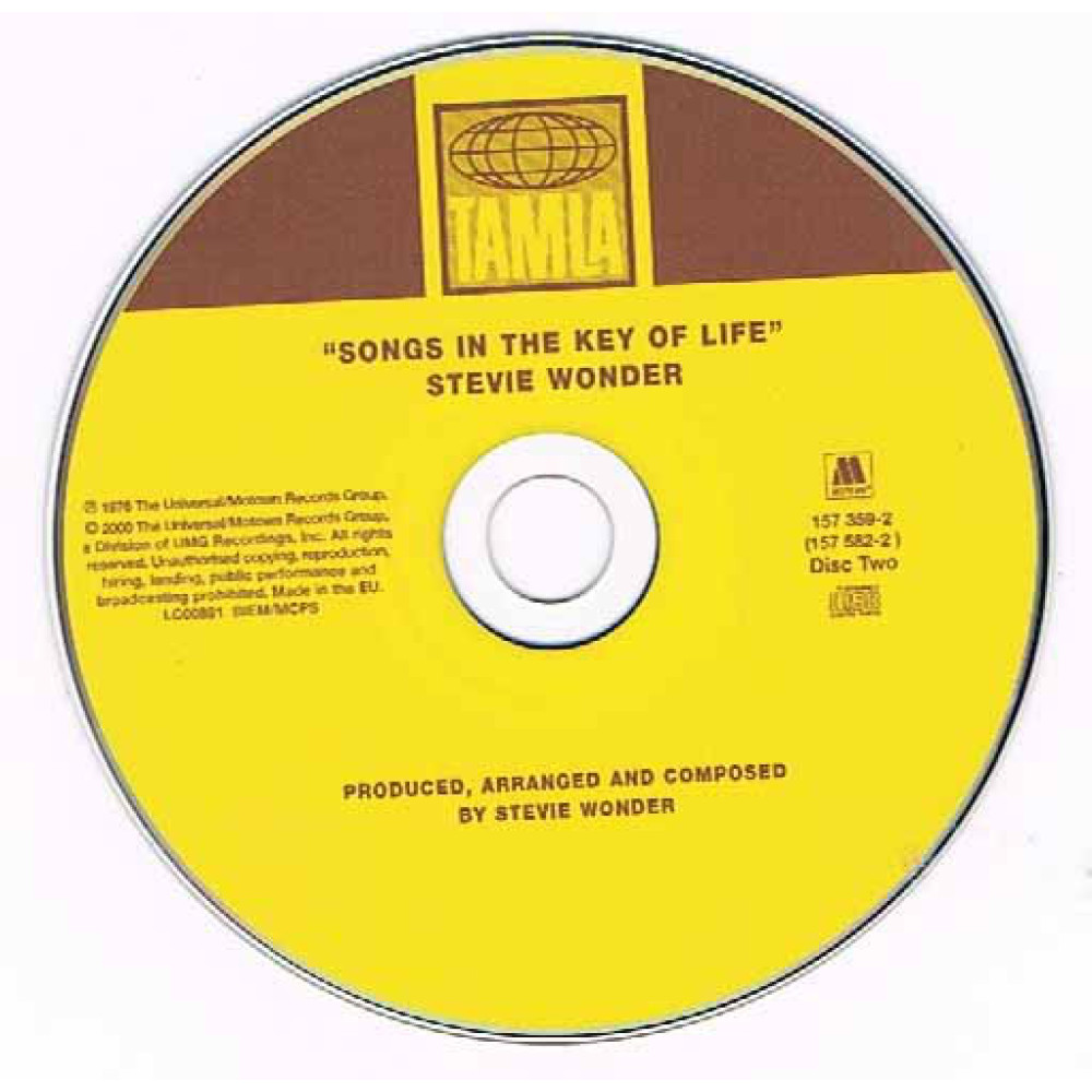 Stevie Wonder, Songs In The Key Of Life (1976) (2 CD)