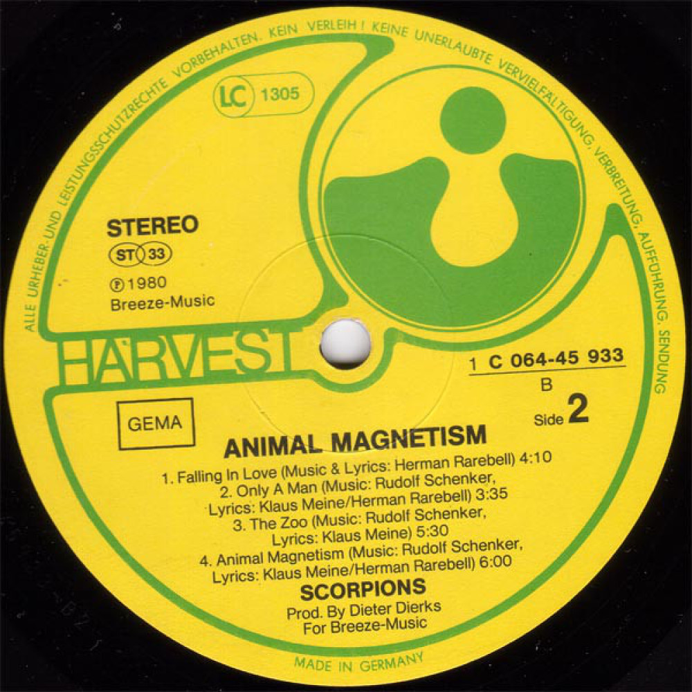 Scorpions - Animal Magnetism (LP)