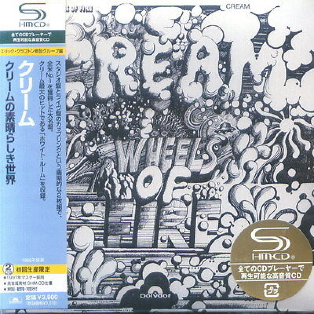 Cream, Wheels Of Fire (1968) (2SHM-CD Paper Sleeve)