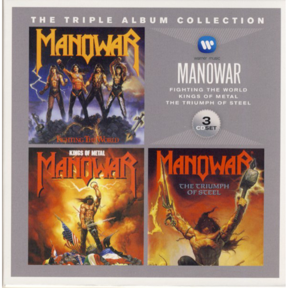 Manowar - The Triple Album Collection (3 CD) Manowar - The Triple Album Collection (3 CD)
