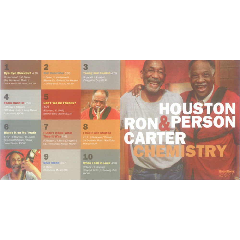 Houston Person & Ron Carter - Chemistry (CD)
