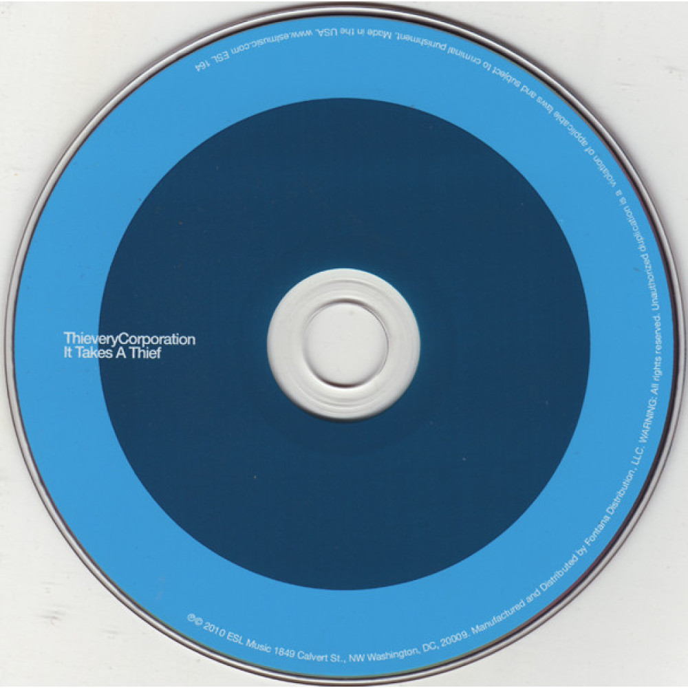 Thievery Corporation, It Takes A Thief The Very Best
