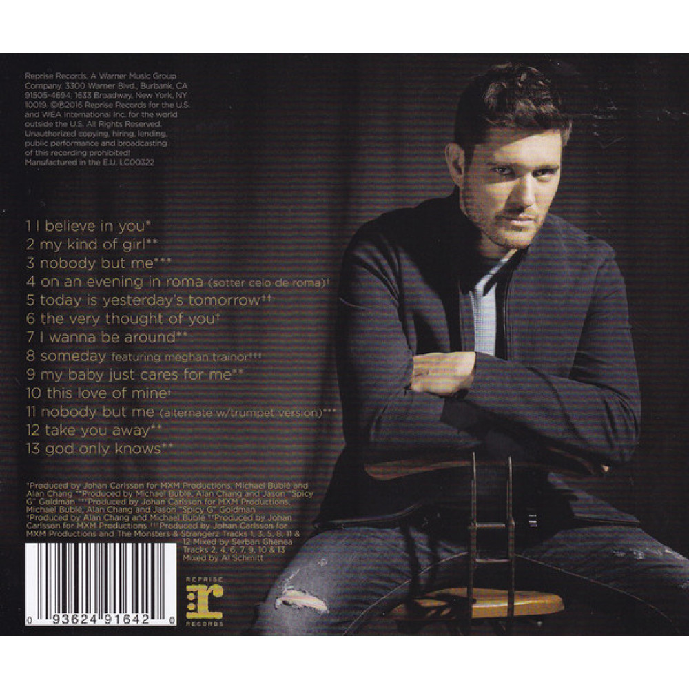 Michael Buble, Nobody But Me (Deluxe Edition Incl. 13 Tr.)