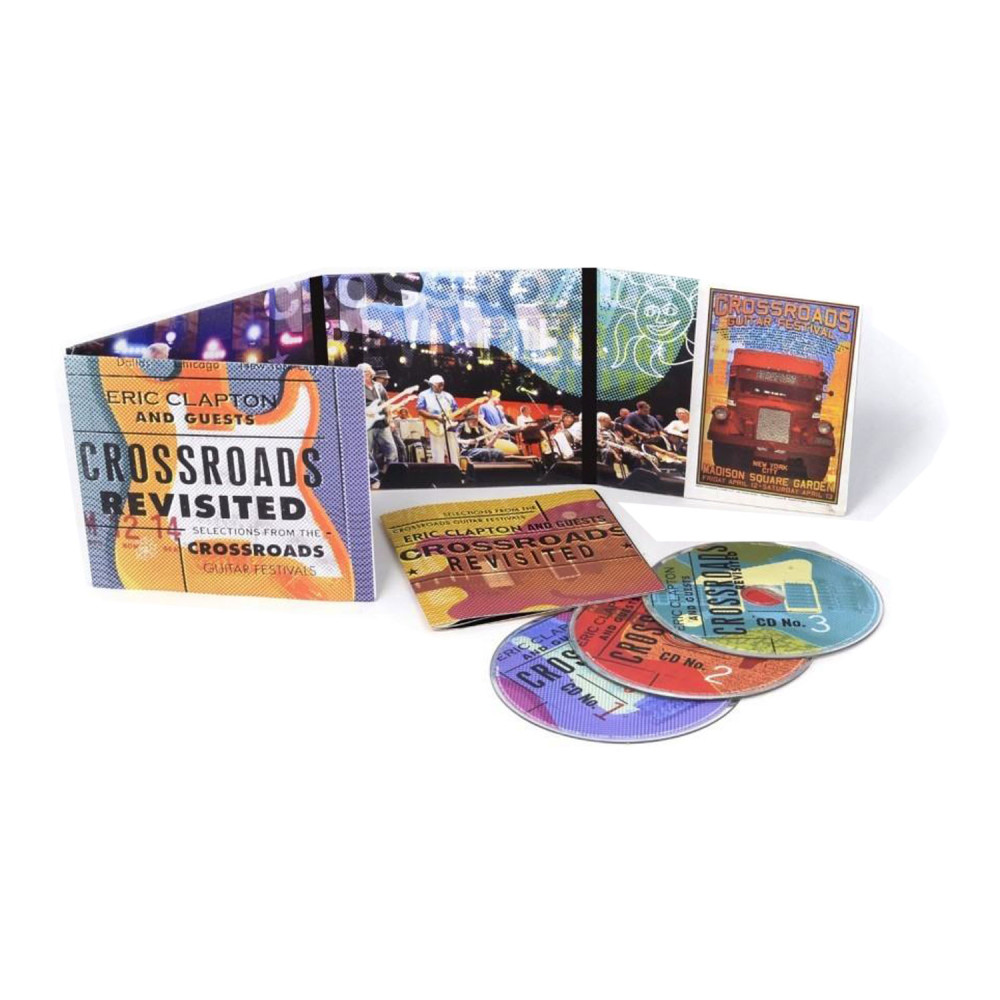 Eric Clapton And Guests, Crossroads Revisited: Selections From The Crossroads Guitar Festival (3 CD)