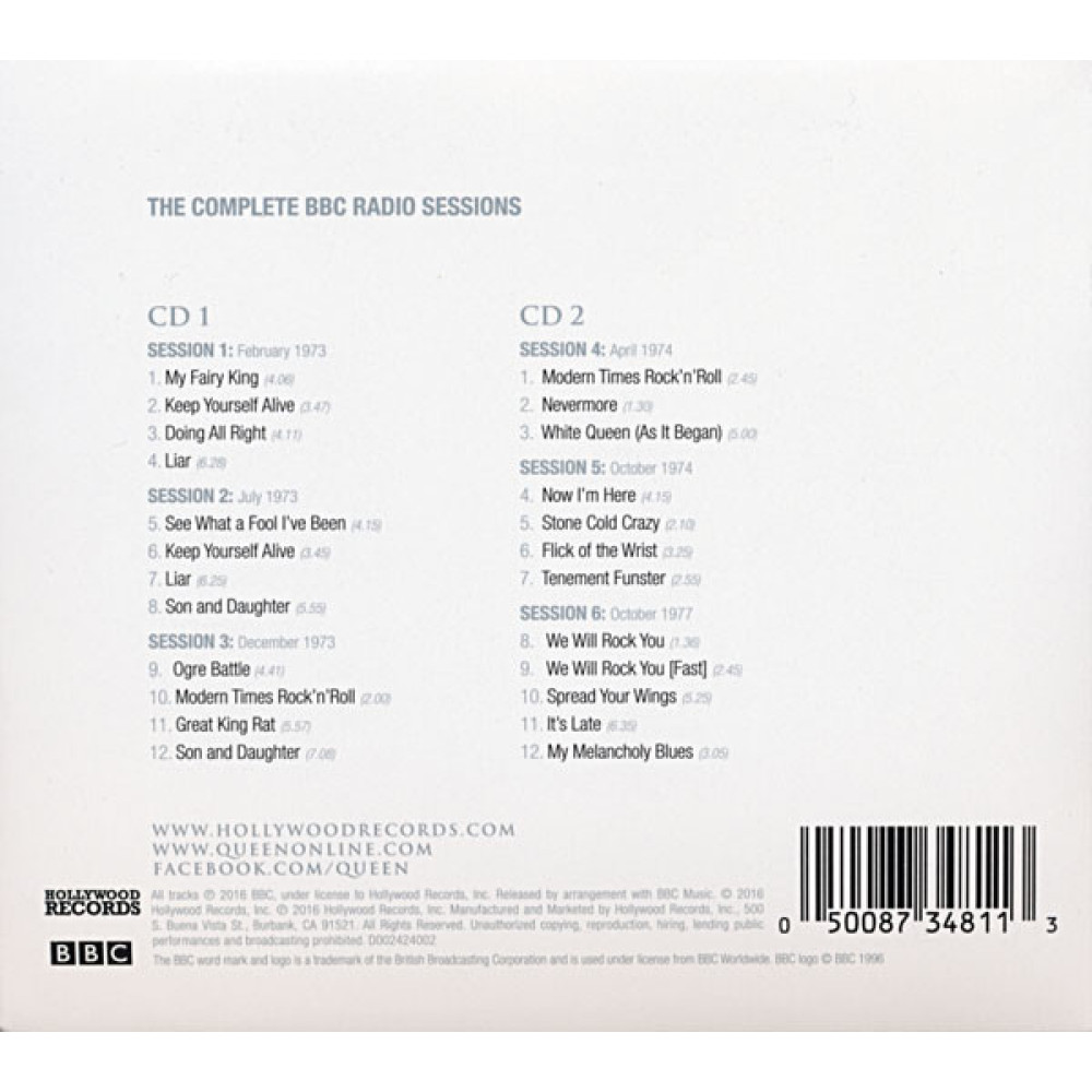 Queen - On Air (The Complete BBC Radio Sessions 1973-1977) (2 CD)